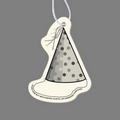 Paper Air Freshener Tag W/ Tab - Party Hat